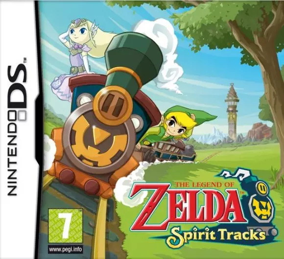Carátula de Legend of Zelda: Spirit Tracks