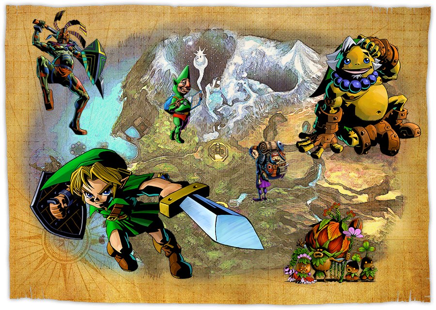 Zelda Majora's Mask 3D 3DS