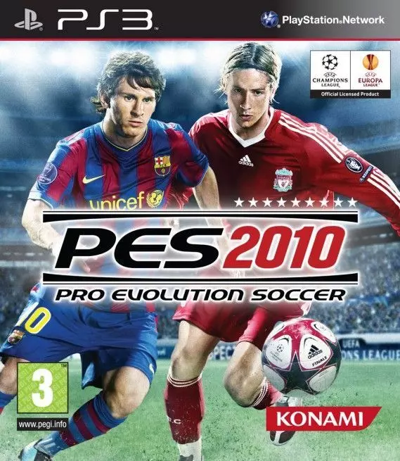 Carátula de PES 2010
