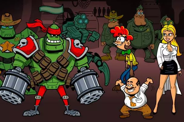 Robocalypse Beaver Defense - Wii