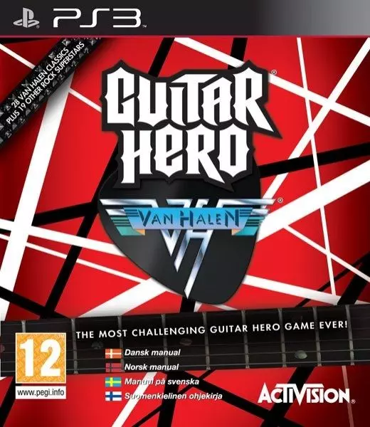 Carátula de Guitar Hero: Van Halen