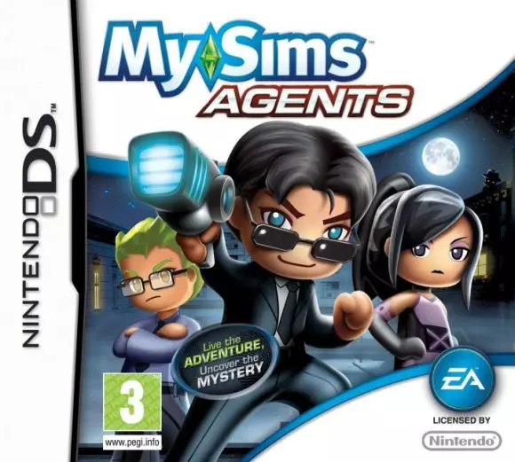 Carátula de MySims Agents