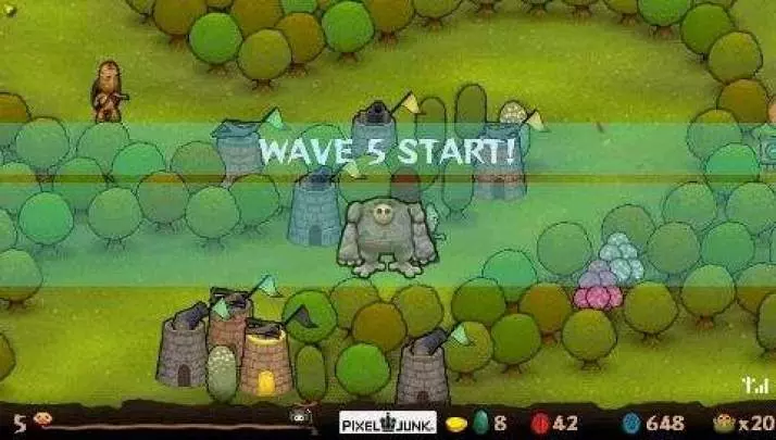 PixelJunk Monsters Deluxe - PSP