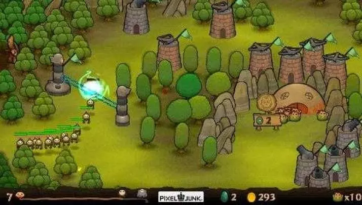 PixelJunk Monsters Deluxe - PSP