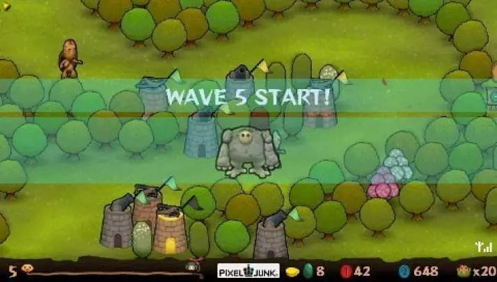 PixelJunk Monsters Deluxe - PSP