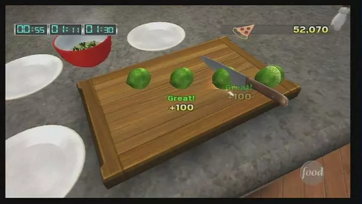 Food Network Cook or be Cooked - Wii