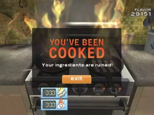 Food Network Cook or be Cooked - Wii