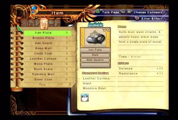 Mana Khemia 2 Fall of Alchemy - PS2