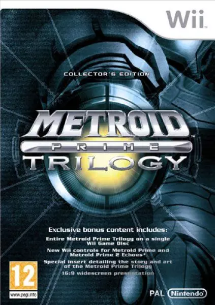 Carátula de Metroid Prime Trilogy