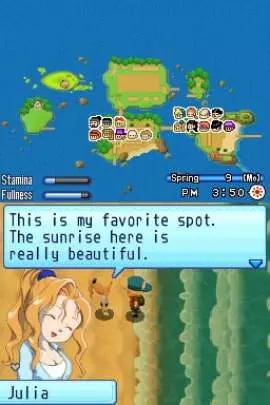 Harvest Moon Islas del Sol - DS