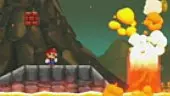 New Super Mario Bros: Gameplay: Evitando la lava