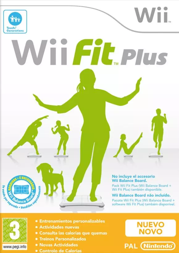 Carátula de Wii Fit Plus