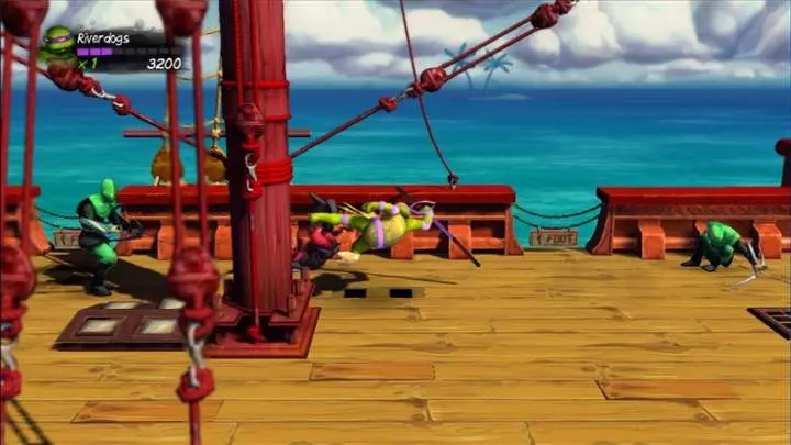 TMNT Turtles in Time - Xbox 360