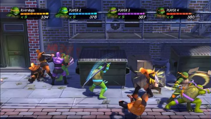 TMNT Turtles in Time - Xbox 360