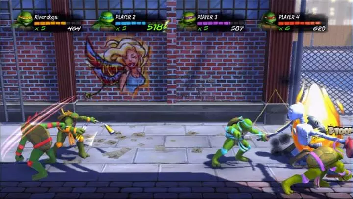 TMNT Turtles in Time
