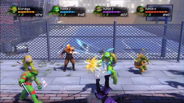 TMNT Turtles in Time