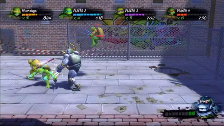 TMNT Turtles in Time - Xbox 360