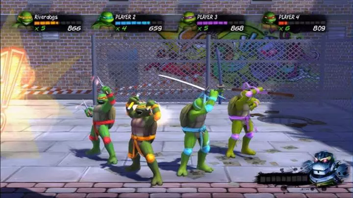 TMNT Turtles in Time