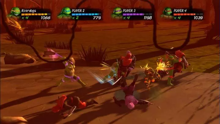 TMNT Turtles in Time - Xbox 360