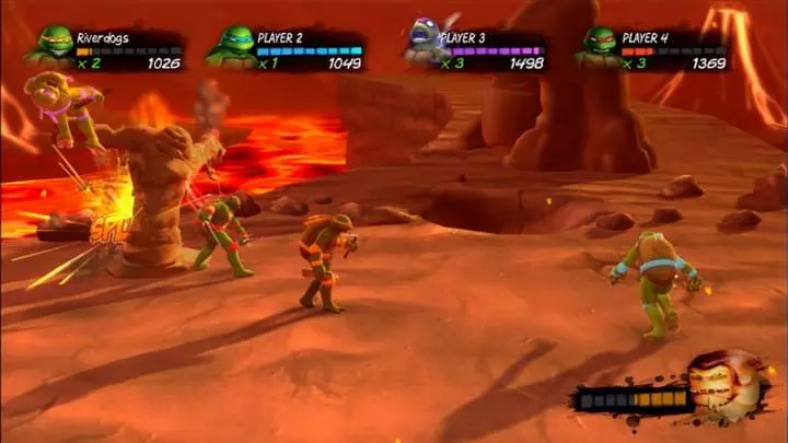 TMNT Turtles in Time - Xbox 360