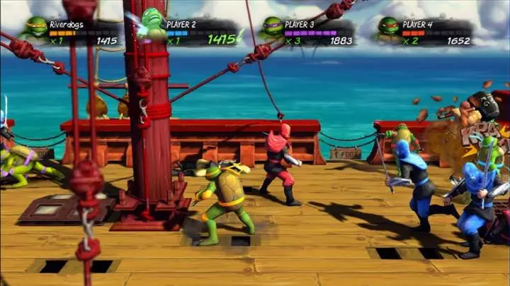 TMNT Turtles in Time