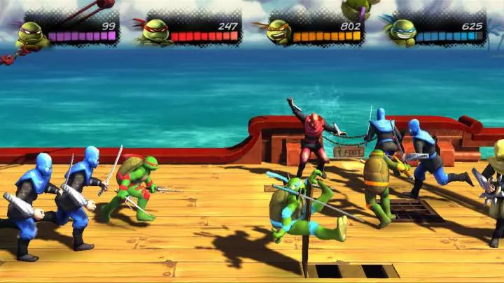 TMNT Turtles in Time
