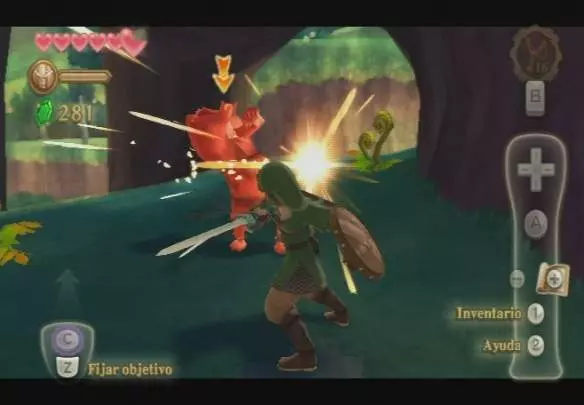Zelda Skyward Sword - Wii