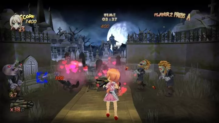 Zombie Panic in Wonderland - Wii