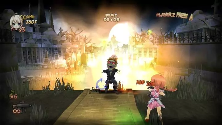 Zombie Panic in Wonderland - Wii