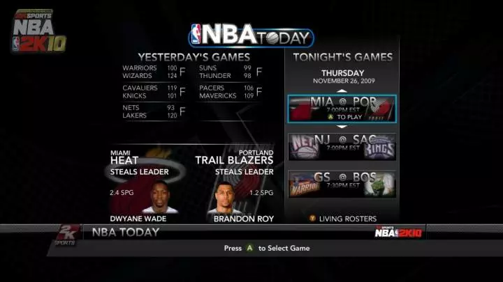 NBA 2K10 - PS3