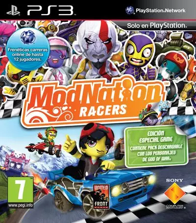 Carátula de ModNation Racers