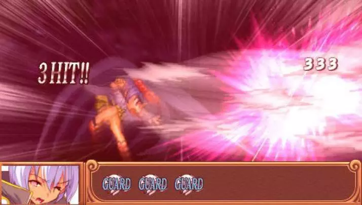 Queen's Blade Spiral Chaos - PSP