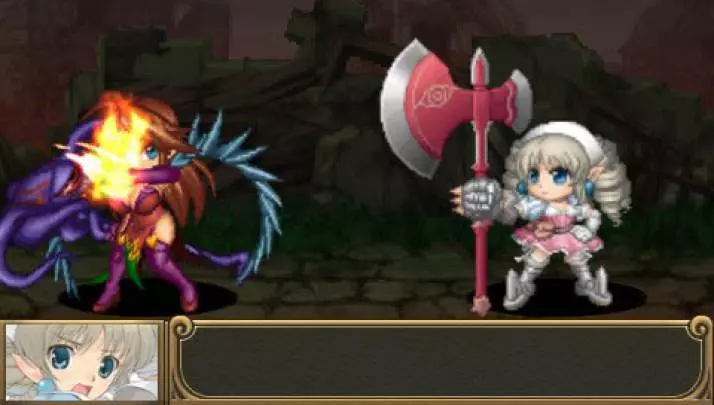 Queen's Blade Spiral Chaos - PSP