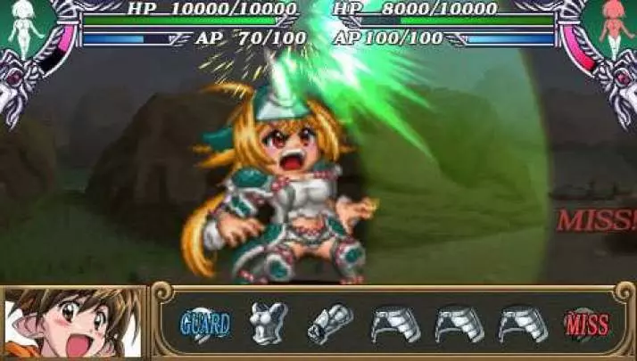 Queen's Blade Spiral Chaos - PSP