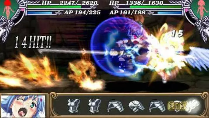 Queen's Blade Spiral Chaos - PSP