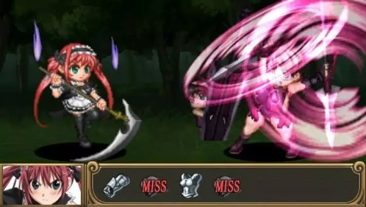 Queen's Blade Spiral Chaos - PSP