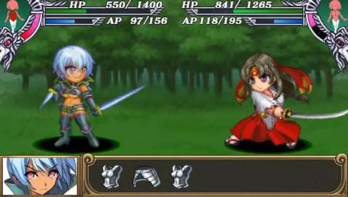 Queen's Blade Spiral Chaos - PSP