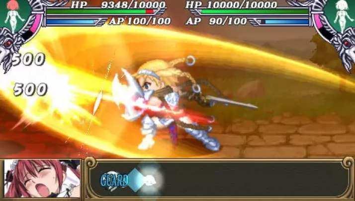 Queen's Blade Spiral Chaos - PSP