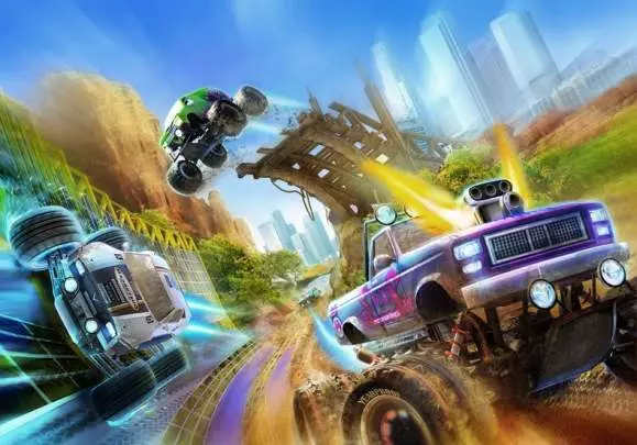 Monster 4x4 Stunt Racer - Wii