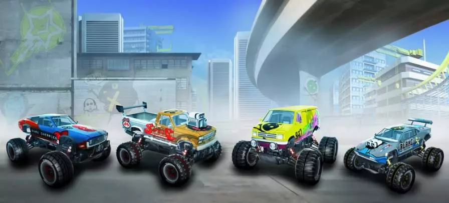 Monster 4x4 Stunt Racer