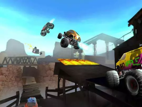 Monster 4x4 Stunt Racer - Wii