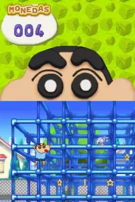 Shin chan contra los plastas - DS