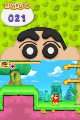 Shin chan contra los plastas