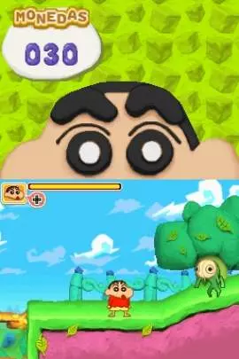 Shin chan contra los plastas - DS