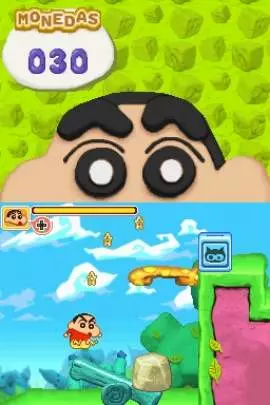 Shin chan contra los plastas