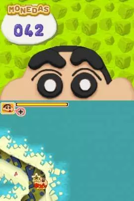 Shin chan contra los plastas