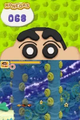 Shin chan contra los plastas