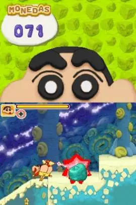 Shin chan contra los plastas