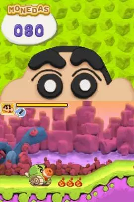 Shin chan contra los plastas