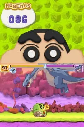 Shin chan contra los plastas - DS